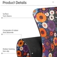 thumbnail image 4 of Yayeee Faucet Mat for Kitchen Sink 14.7" Diatomite Long Splash Guard Pad, Purple Flowers, 4 of 7
