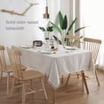 thumbnail image 2 of Bewildely Mantel rectangular con borlas, mantel lavable, funda para fiesta de boda, hogar, comedor, cocina, restaurante, Hotel Mostrada, 2 of 6