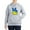 Light Steel, variant on CafePress - Ukrainian Flag Peace Sign Ukraine Nativ Sweatshirt - Women's Hooded Sweatshirt