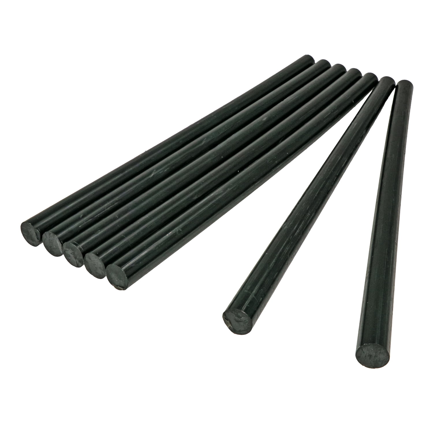 4588R510BLACK Full Size 10" Polyamide High Strength Black Glue Stick - 5 lb Box