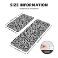 thumbnail image 2 of Logiee Snake Print Kitchen Mats for Floor Sets of 2,Waterproof Kitchen Rugs,Non Slip Comfort Standing Mat Rug for Home,Runner,Sink,Office,Laundry, 2 of 6