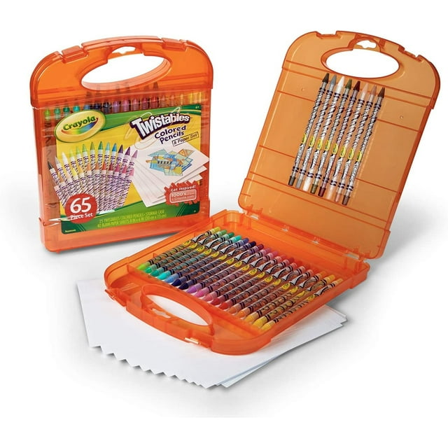 Kit de lapices de colores Crayola Twistables, 25 lapices de Crayola Crayola