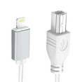 thumbnail image 1 of LAICAIW USB B to Lightning Cable, 5FT Lightning to Midi Cable for iPad/iPhone, Work with iOS Devices to Midi Controller, Electronic Music Instrument, Midi Keyboard, Recording Interface, 1 of 7
