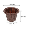 thumbnail image 2 of FRCOLOR Coffee Paper Cupcake Liners for Decor Simple Design with High Temperature Resistance 50 Pieces, 2 of 8