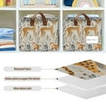 thumbnail image 4 of Yayeee Foldable Storage Basket for Shelves with Handles Waterproof Cloth Bins, Animals in A Forest Pattern, 4 of 7