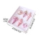 thumbnail image 2 of 6PC Christmas Plateds And Painteds Assorted Shape Christmas Ball Ornament Set, 2 of 5