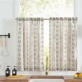 thumbnail image 1 of Cortinas Jinchan Boho de cocina, 66 x 61 cm, filtro de luz, 1 of 9