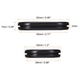 thumbnail image 2 of Unique Bargains Rubber Grommet Oval Double-Sided Mount Size 55 x 25 mm for Wire Protection 8 Pack, 2 of 5
