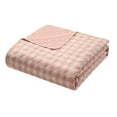 thumbnail image 4 of VCNY Home Pink Gingham 3-Piece Adult Microfiber Quilt Set, King, 4 of 6