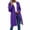 Gray, variant on Womens Heated Hoodie Jackets 4-14Years Loose Long Sleeve Tops with Pocket Solid Color Cloth for Fall Winter