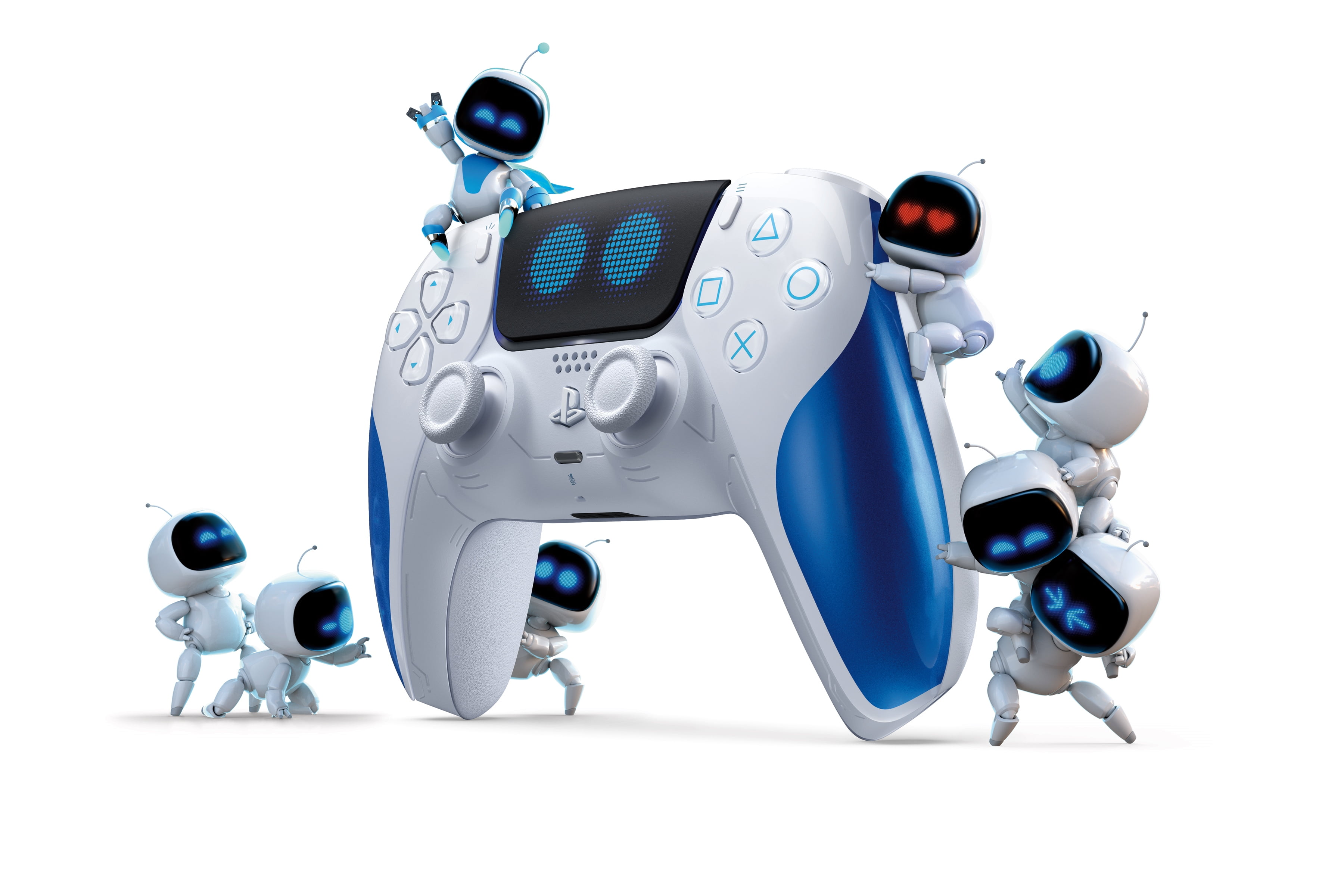 ASTRO - 【完品・美品】PS5 ASTRO BOT DualSense コントローラー Astro Bot's new PS5 controller has a pair of adorable eyes
