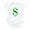 Cloud White, variant on - $ Green Dollar Sign Body Suit - Baby Light Bodysuit, Size Newborn - 24 Months