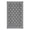 Gray & White, variant on Nanan Outdoor Rug 8x10ft Modern Bordered Area Rugs, Waterproof Reversible Patio Rug Plastic Straw Outdoor Carpet for Deck, Backyard, Porch, RV & Camping, Brown