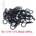 thumbnail image 3 of 50 Uds. Clips para el cuerpo, accesorios, Clip de carcasa de cuerpo de Metal, pestillo de carcasa para Axial Arrma Ndcxsfigh  libre de BPA, 3 of 8