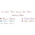 thumbnail image 4 of uni-ball 207 Retractable Medium Point Gel Pens, 4 Assorted Ink Pens (1838182), 4 of 5