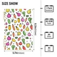 thumbnail image 2 of FORMRS 1-Subject Spiral Notebook 8" x 5" College Ruled 60 Refillable Sheet, 2 Pack, Various Vegetables Pattern, 2 of 7