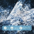 thumbnail image 4 of Abstract Area Rugs 6x9 Ultra-Soft Modern Indoor Carpet, Stain-Resistant Neutral Floor Cover, Non-Slip Distressed Throw Rug, Easy Cleaning, Perfect for Living Room, Office, Blue, 4 of 7