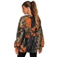 thumbnail image 4 of Yuyamidu Women's Novelty Sweatshirts Hoodie Womens Oversized Long Sleeve Shirts Tees Casual Workout Tops Camo Hunting Orange Crewneck Loose Pullover with Pockets Outfits Running Yoga Golf Clothing, 4 of 7