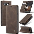 thumbnail image 1 of CaseMe Leather For Google Pixel 9A Case, Flip Wallet Leather Case with Card Holder Magnetic Closure Shockproof Kickstand Protective Phone Cases Cover For Google Pixel 9A,Coffee,For Google Pixel 9A, 1 of 12