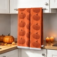 thumbnail image 4 of Fall Kitchen Towels 2-Pack, Pumpkin Dish Towels for Thanksgiving Halloween Farmhouse Decor, Absorbent 15.7x23.6 Inch Autumn Hand Towels, 4 of 6