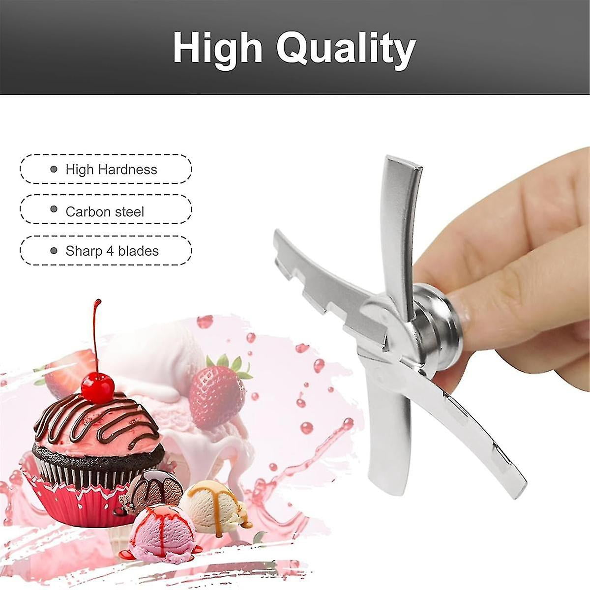 Ice cream maker with metal paddle shop