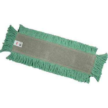 Dust Mop Cut-End Blended Disposable 72In X 5In White