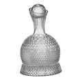 thumbnail image 2 of DOMELAY Red Decanter Carafe with Stopper Empty Cabernet Decanter Glass, 2 of 9