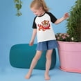 thumbnail image 4 of RXIRUCGD 2025 Vêtements d'Été pour Enfants Tout-Petits Garçons Filles Mode Mignon Col Rond Imprimé Manches Courtes Haut, 4 of 6