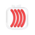 thumbnail image 1 of Eyelash Curler Refills Flexible Replacement Pads Rubber Solid Fine Workmanship Heavy-duty Practical Replace the Adhesive Strip Red (Four), 1 of 5
