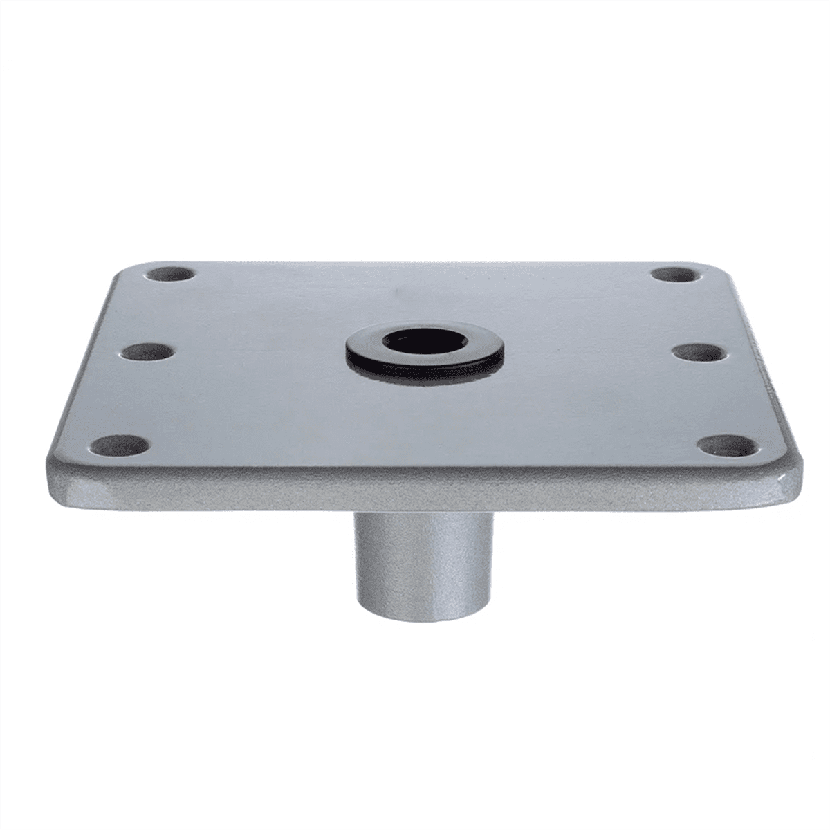 Boat Seat Base 7x7Inch Boat Seat Pedestal & Base with 3/4Inch Pin Post Socket Boat Accessories Post Seat Mount,1 * Boat Seat Base