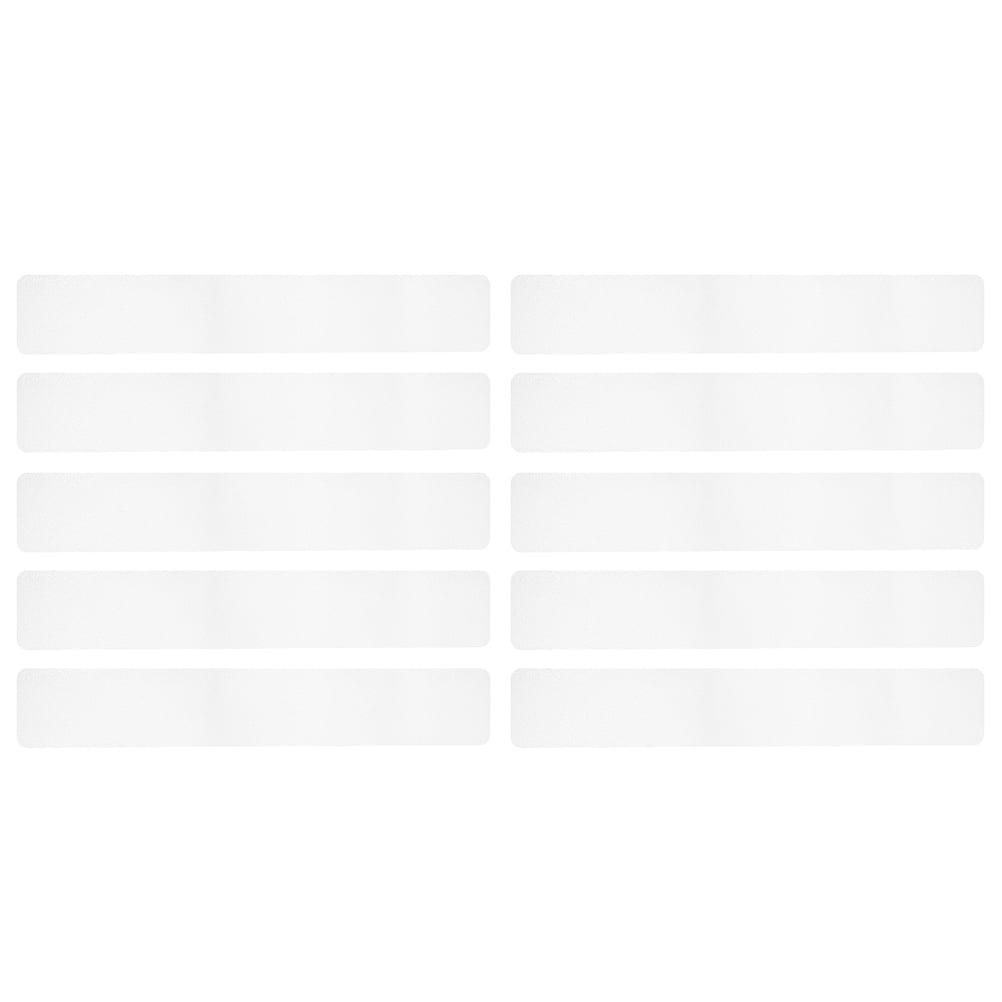 10 Pcs Antislip Bathtub Floor Strips Bathing Safety Shower Nonskid