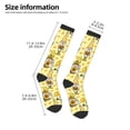 thumbnail image 5 of Balery Garden Honeybee Gnomes Fun Novelty Socks Men'S Women'S Crew Socks Funny Crazy Novelty Socks Quirky And Cool Socks, 5 of 9