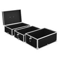 thumbnail image 5 of vidaXL Make-up Case 37x24x40 cm Black Aluminium, 5 of 5