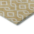 thumbnail image 4 of Addison Rugs Mayfield Washable Transitional Geometric Gold Rectangle Rug, 3' x 5', 4 of 6