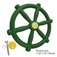 thumbnail image 4 of Tholdsy Volante de juguete para jardín de infantes, barco, columpio, patio interior, patio de recreo, juego de torre, actividades divertidas Juegos de césped Verde oscuro Tholdsy FN010241-04B, 4 of 6