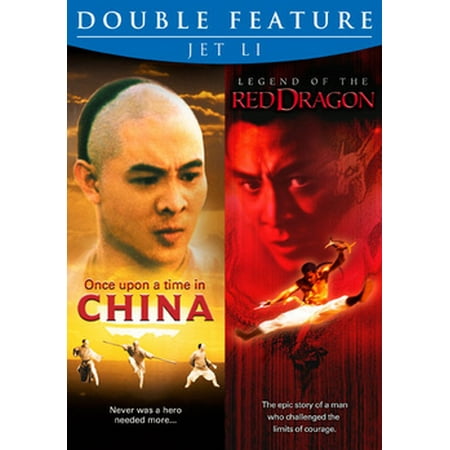 Double Dragon Series - JET LI DOUBLE FEATURE (DVD) (ONCE UPON A TIME IN CHINA/LEGEND OF RED DRAGON (DVD)