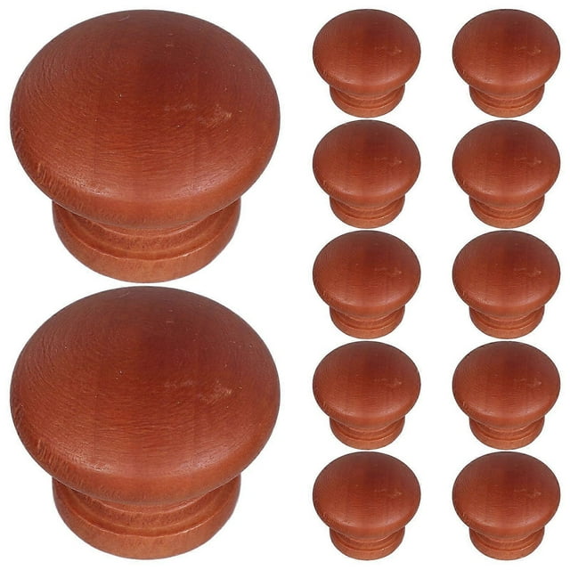 12pcs Wooden Dresser Knobs Unique Cabinet Knobs For Drawer Handles Retro Drawer Pulls And Knobs Wooden Knobs For Cabinets And Drawers