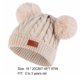 thumbnail image 5 of Sonducket Bufanda Bebé Invierno Cálido Kit Tejido Elasticidad Protector térmico Clima frío Cómodo Versátil Sellado Bufanda rosa Sombreros Bola de color beige Sonducket AP008793-09B, 5 of 6