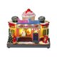 thumbnail image 1 of Estatua de pueblo navideño, figura de comida rápida, artesanía con luz LED, parte superior giratoria hecha a mano, adorno navideño para escritorio, Forma de helado, 1 of 8