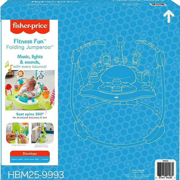 Silla Saltarina Fisher Price Diversión En El Gimnasio Bodega