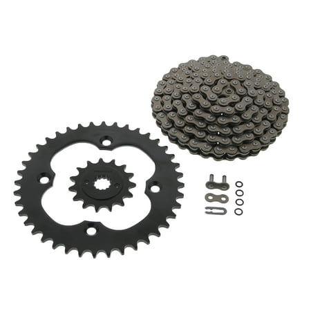 - 09-10 Suzuki LTR450 LT-450 QuadRacer CZ DZO O-Ring Chain Blk Sprocket 15/40 104L