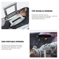 thumbnail image 3 of Zufioo Cat Astronaut In Space Print Luggage Case Protective Cover, Zippered Anti-scratch Luggage Case Cover, Suitable for Travel, Business, Unisex-X-Large, 3 of 7