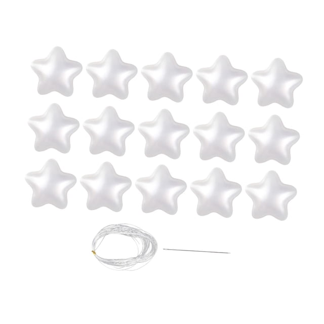 Rivenza Elegant Wedding Hanging String Ceiling Decor Easy Install PE Material for Indoor Star Shaped