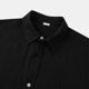 thumbnail image 5 of pstuiky camiseta de hombre, Camisa informal de manga corta con cuello vuelto y cuello redondo de color liso para hombre camisetas de hombre l, 5 of 9