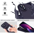 thumbnail image 3 of Liquid Silicone Case for iPhone 13 Mini - [Camera All-Round Protection] [Soft Microfiber Lining Anti-Scratch] 4 Layer Full Covered Shockproof Gel Rubber Phone Case Cover, 5.4", Deep Purple, 3 of 14