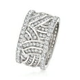 thumbnail image 5 of Ross-Simons 2.20 ct. t.w. CZ Eternity Band in Sterling Silver, Women's, Adult, 5 of 5