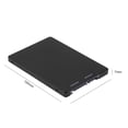 thumbnail image 1 of Convertidor SSD MSATA A III Convertidor Negro Aleación de Aluminio Metal MSATA A 2.5 "III HDD SSD Adaptador Convertidor Con Caja de Aluminio, 1 of 7