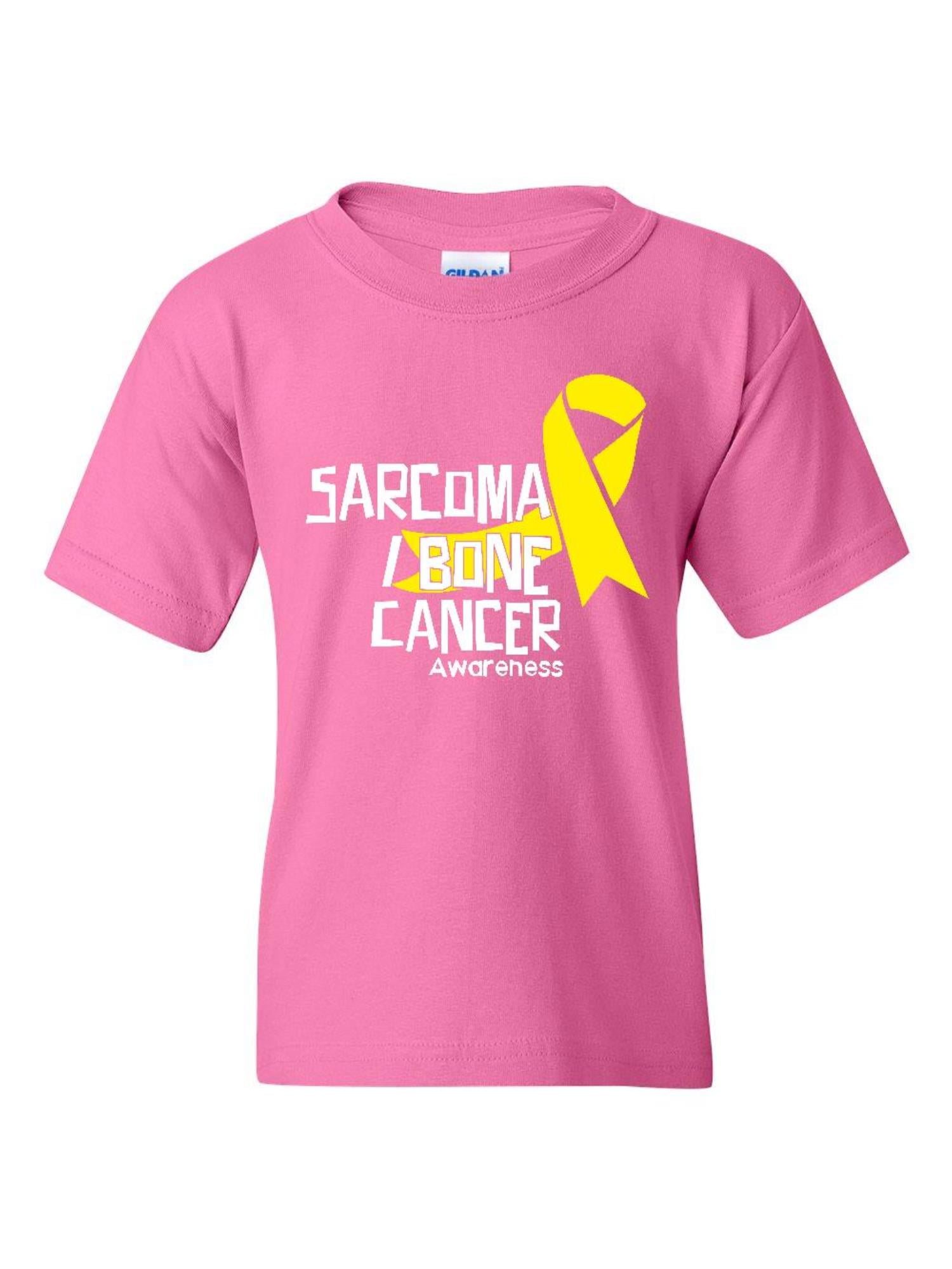Sarcoma Bone Cancer Just Fight It Unisex Youth Shirts T-Shirt Tee