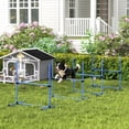 thumbnail image 2 of PawHut Set of 4 Dog Training Agility Gear with Carrying Bag (Blue), 2 of 10