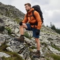 thumbnail image 2 of Ablanczoom Mens Hiking Boots: Breathable Outdoor Ankle Boots Men Work Shoes, 2 of 7